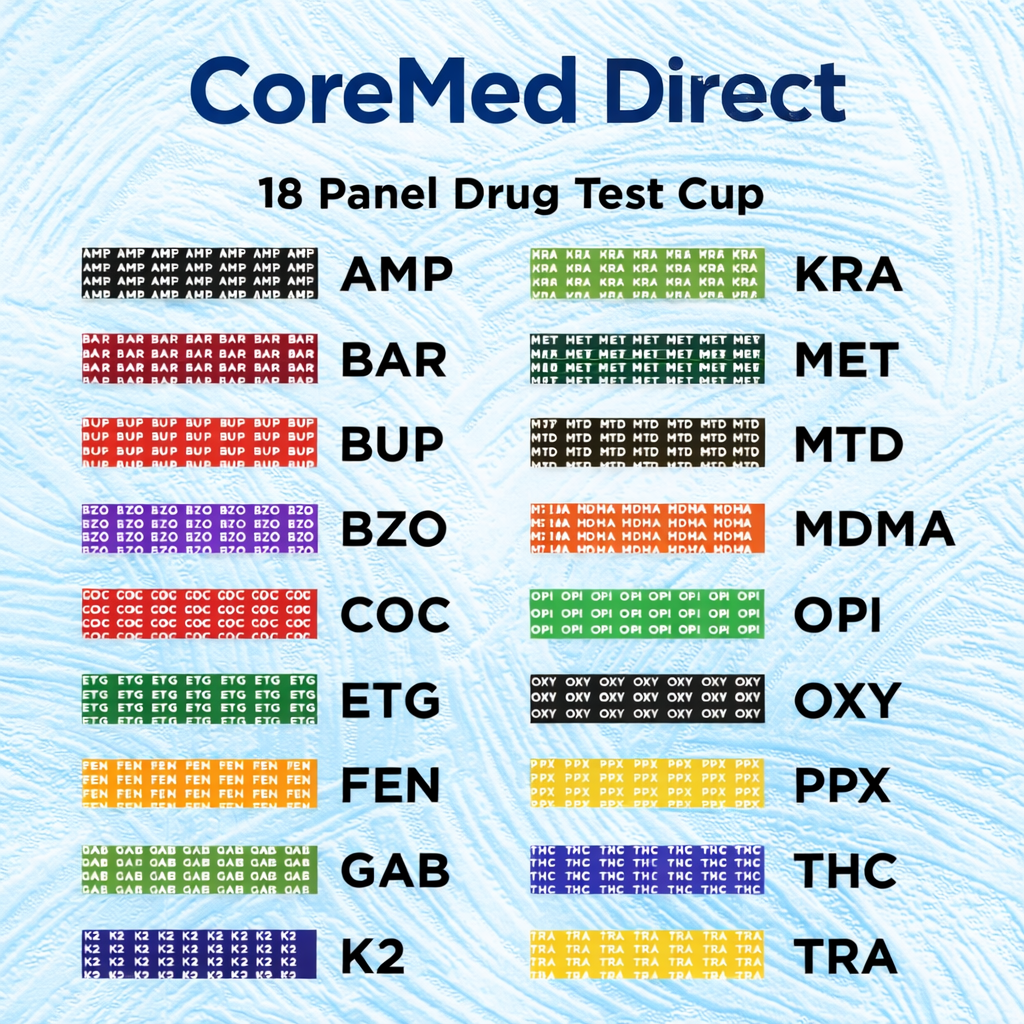 18 Panel Drug Test Cup | #1 Best Drug Test Cup [Low as $3.87 per cup]