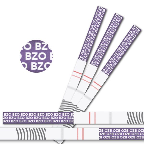 Benzodiazepine Drug Test Strips (BZO Drug Test Strips) 25 Test Strips