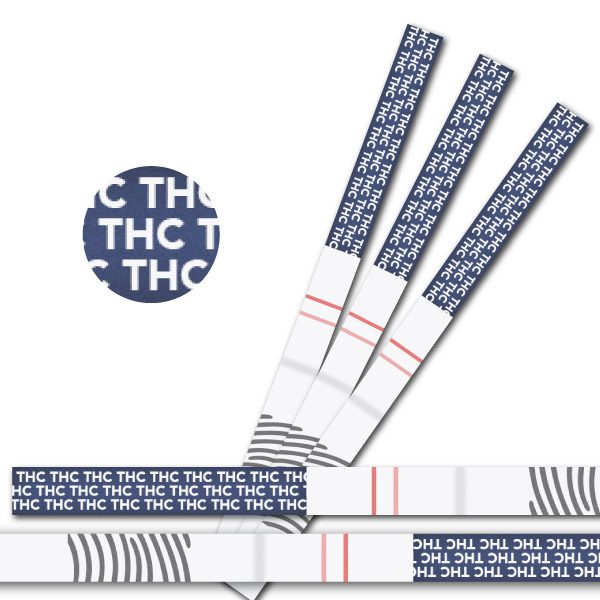 THC Urine Drug Test Strips – Test For Marijuana (25 Test Strips)