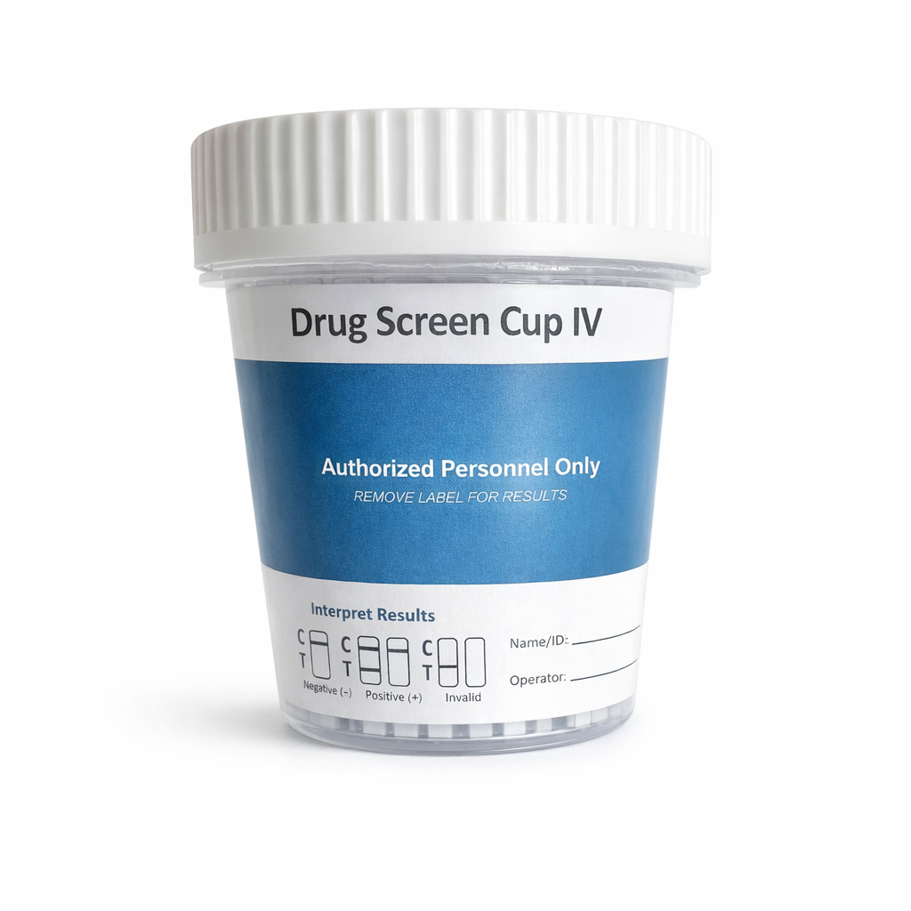 12 Panel Drug Test Cup [5 Pack] – Includes Alcohol & FENTANYL Detection