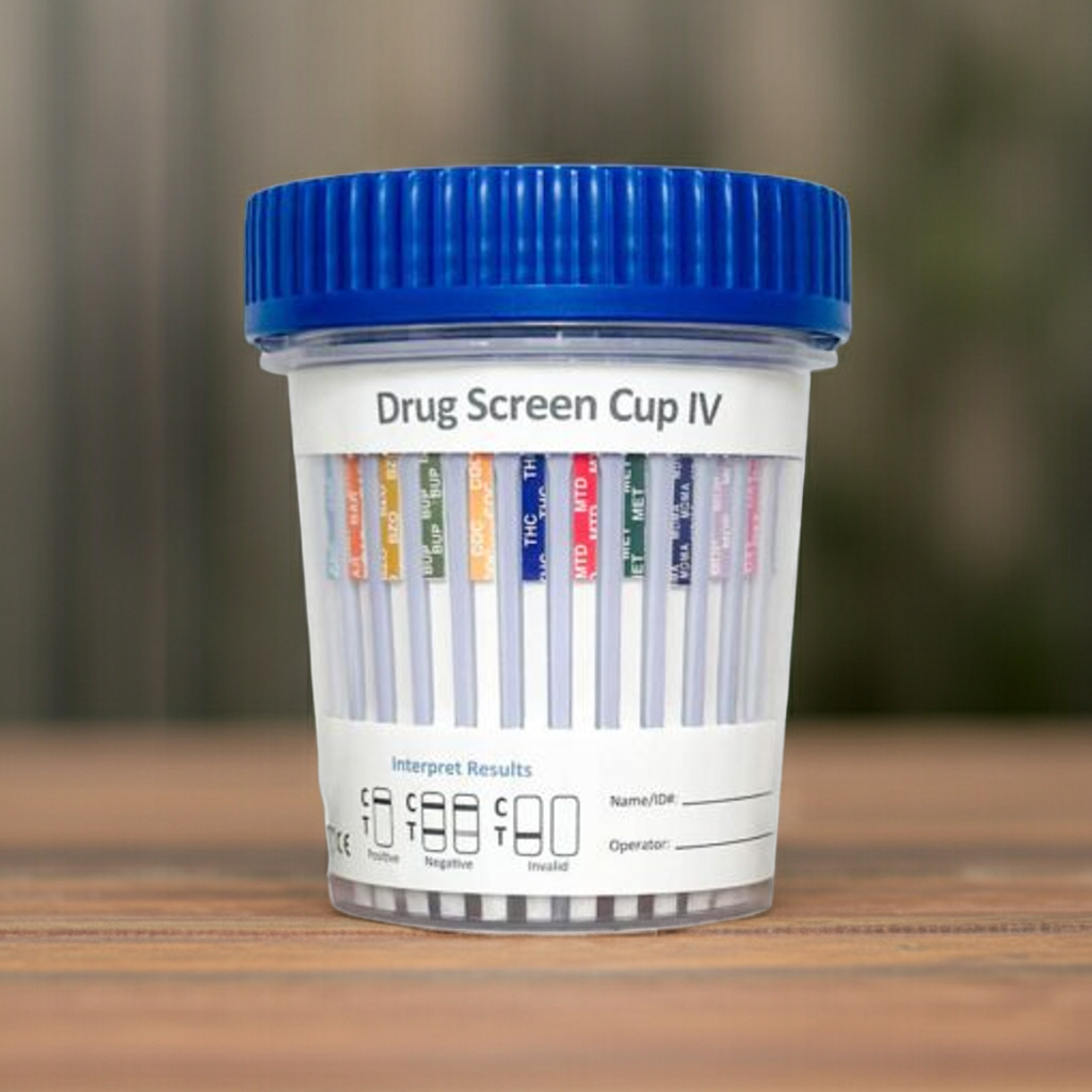 12 Panel Drug Test Cup [5 Pack] – Includes Alcohol & FENTANYL Detection